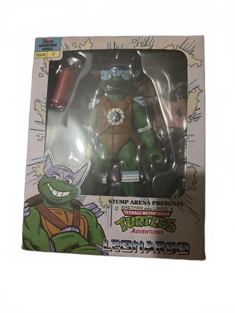 Leonardo Action Figure - Stump Arena Presents TMNT Adventures Issue 17